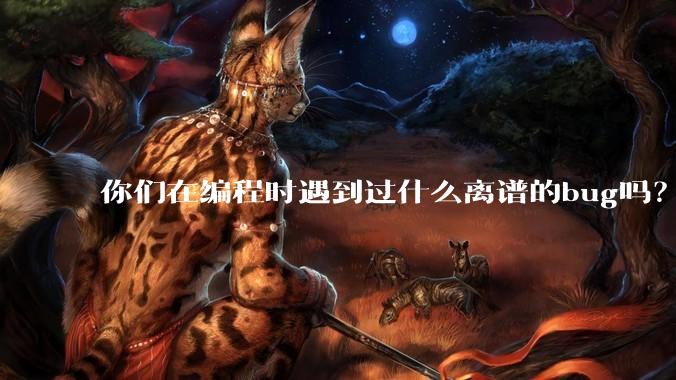 你们在编程时遇到过什么离谱的bug吗？