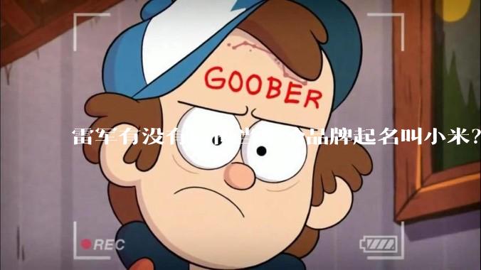 雷军有没有后悔当年给品牌起名叫小米？